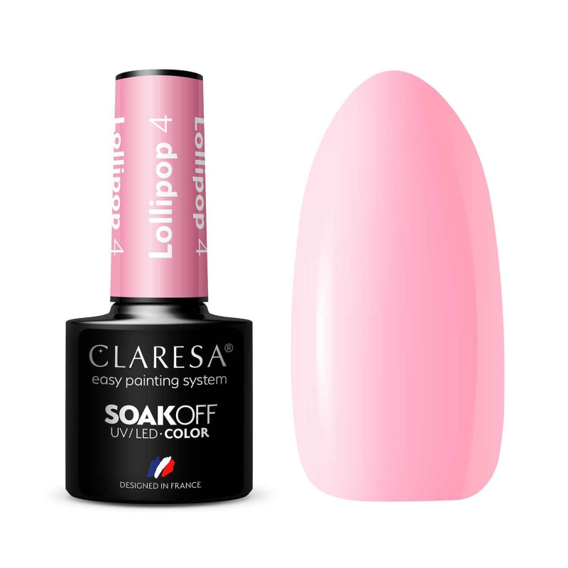 Vernis gel – Claresa LOLLIPOP n° 4 – 5 ml