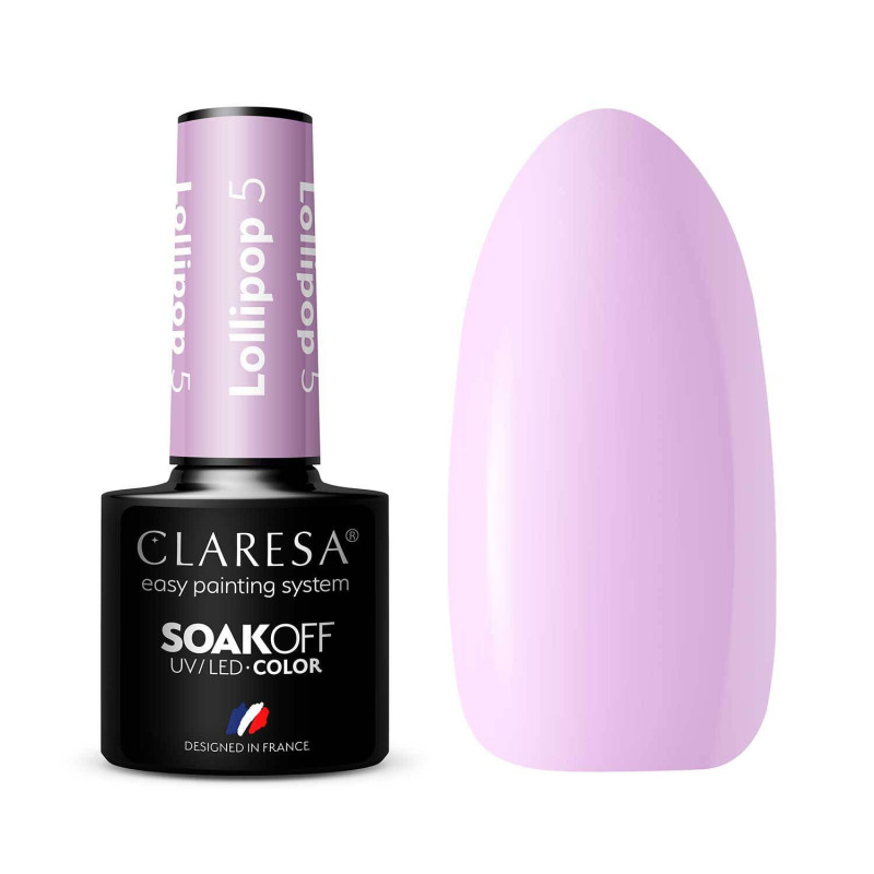 Vernis gel – Claresa LOLLIPOP n° 8 – 5 ml