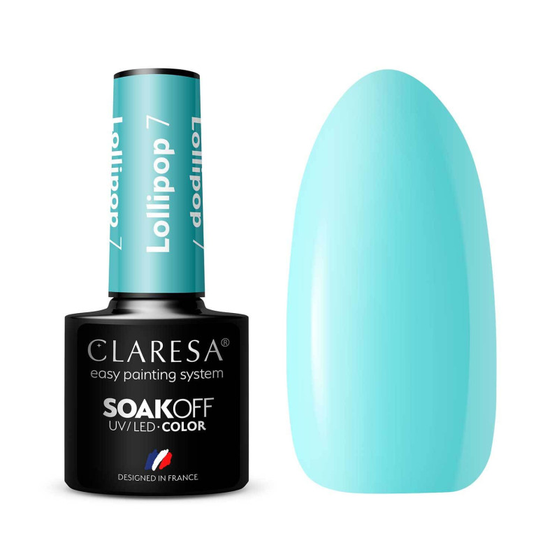 Vernis gel – Claresa LOLLIPOP n° 7 – 5 ml