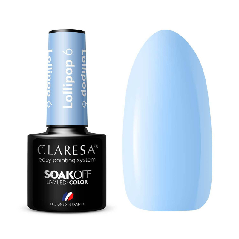Vernis gel – Claresa LOLLIPOP n° 6 – 5 ml