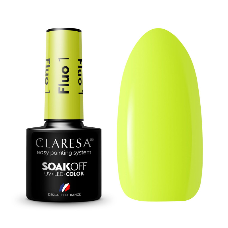 Gel polish – Claresa FLUO No. 1 – 5 ml