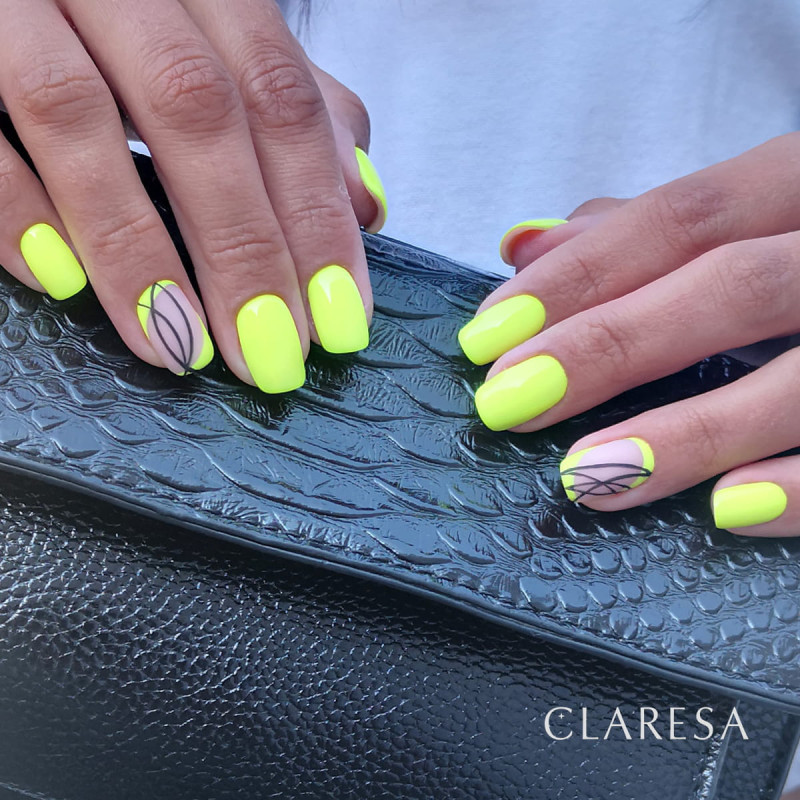 Vernis gel – Claresa FLUO n° 1 – 5 ml