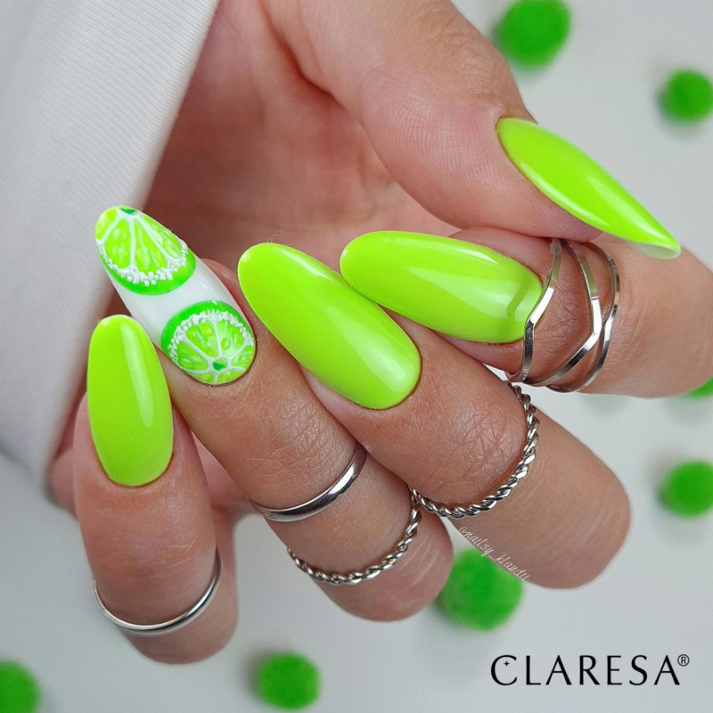 Vernis gel – Claresa FLUO n° 2 – 5 ml
