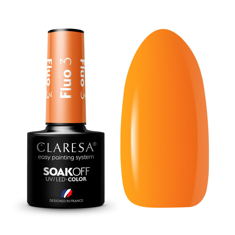 Gel polish – Claresa FLUO No. 3 – 5 ml