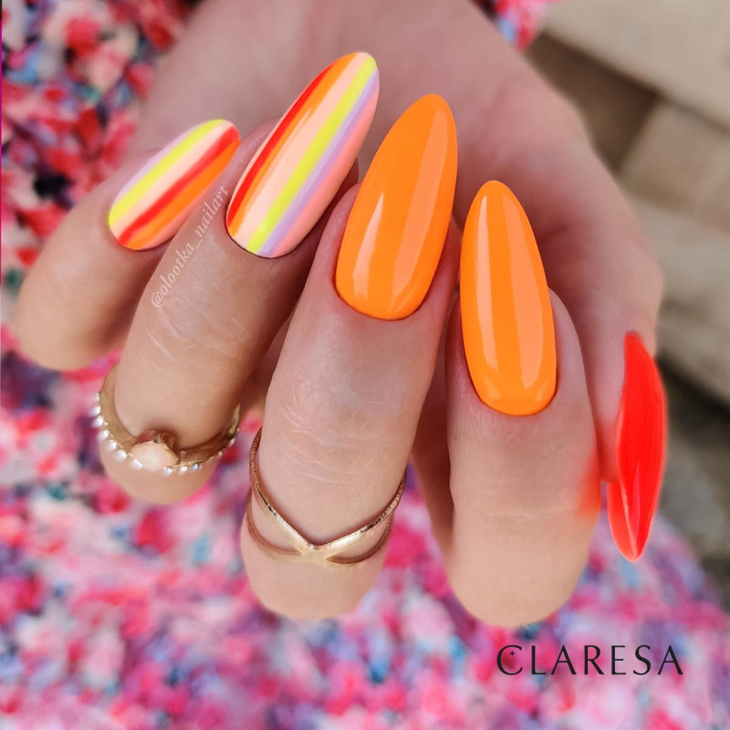 Vernis gel – Claresa FLUO n° 3 – 5 ml