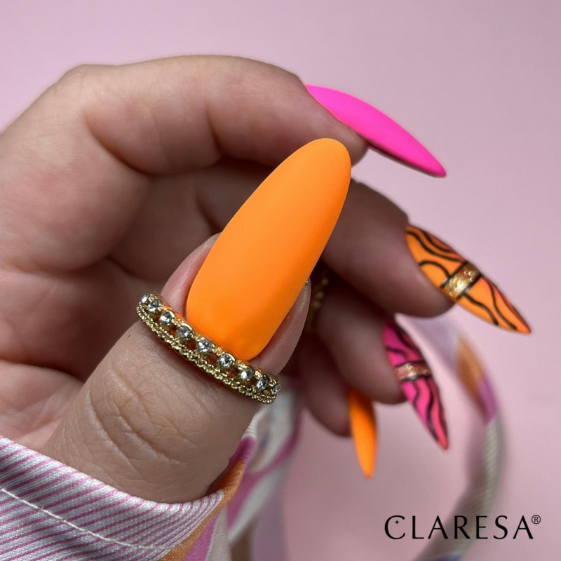 Vernis gel – Claresa FLUO n° 3 – 5 ml
