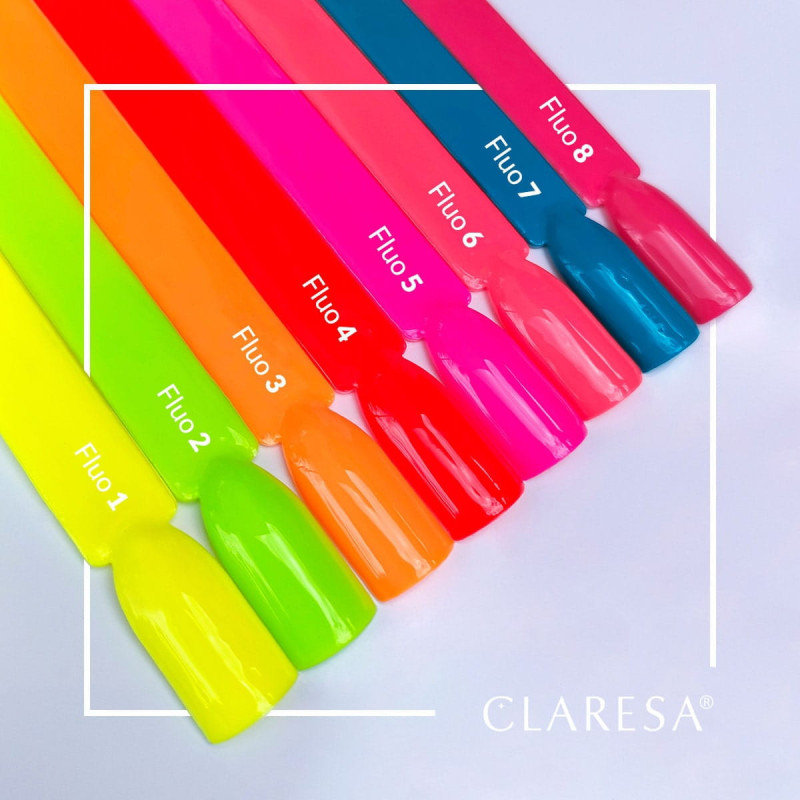 Vernis gel – Claresa FLUO n° 4 – 5 ml