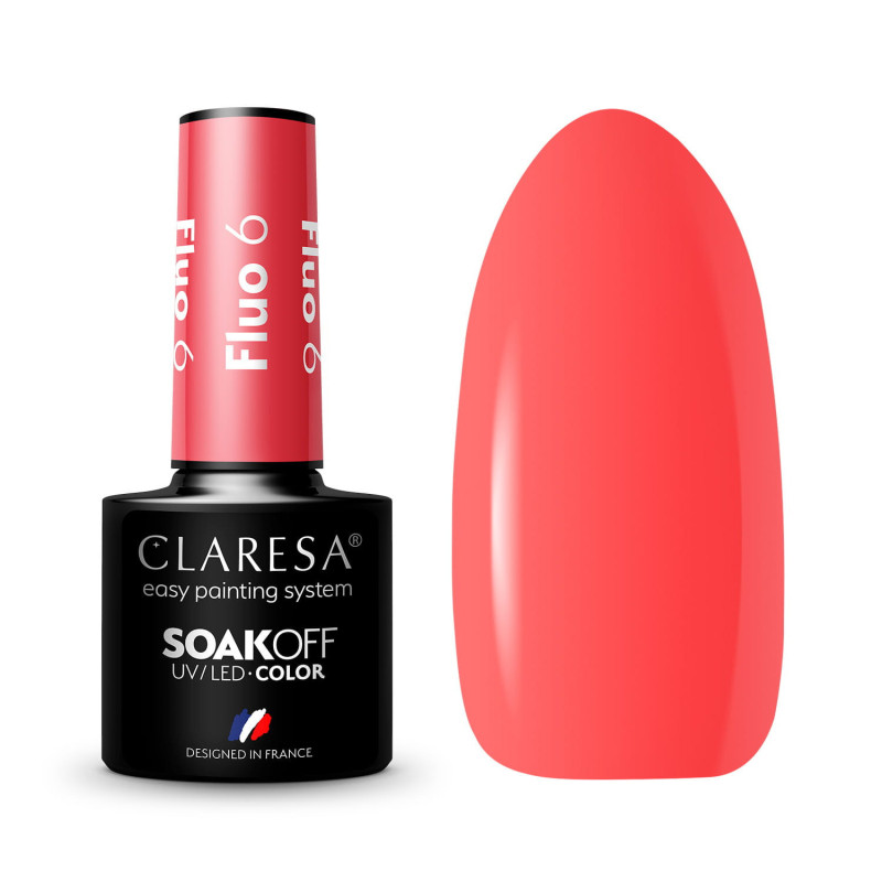 Gel polish – Claresa FLUO No. 6 – 5 ml