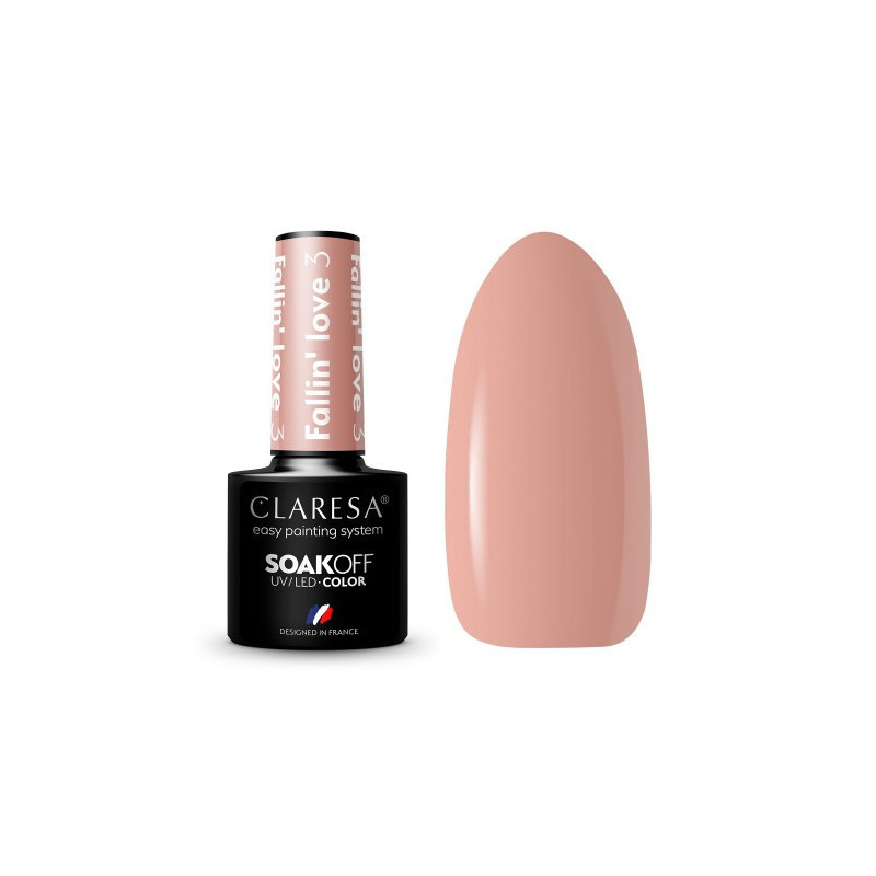 Vernis gel – Claresa FALLIN' LOVE n° 3 – 5 ml