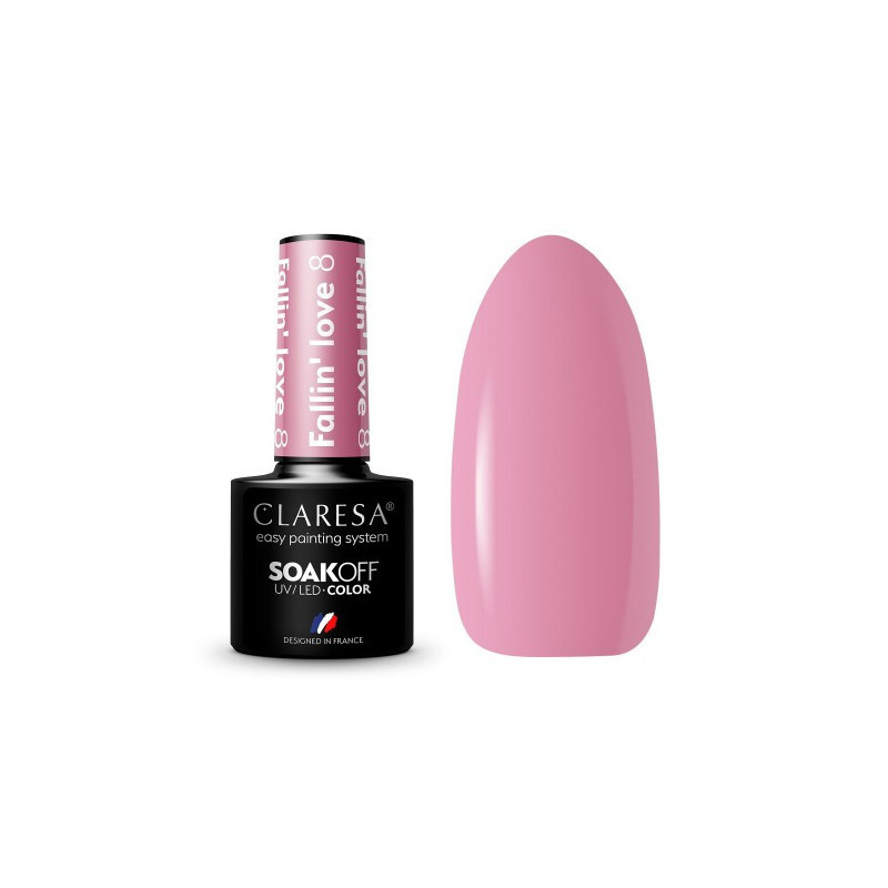 Vernis gel – Claresa FALLIN' LOVE n° 8 – 5 ml