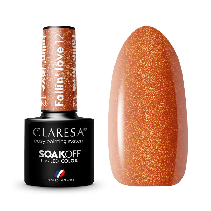 Vernis gel – Claresa FALLIN' LOVE n° 12 – 5 ml