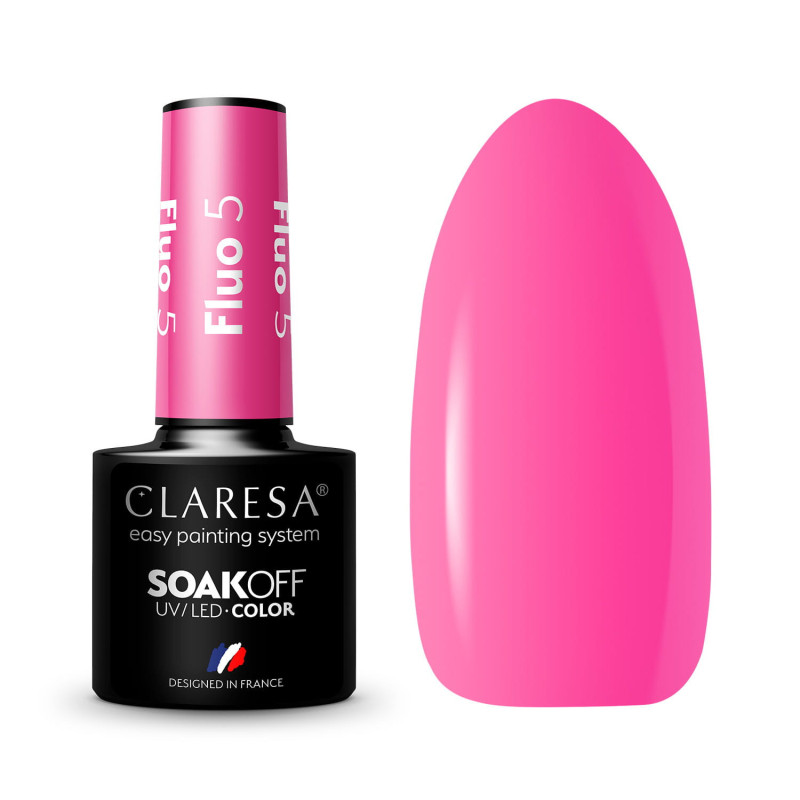 Gel polish – Claresa FLUO No. 5 – 5 ml