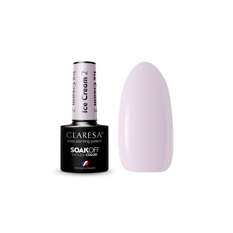 Gel polish – Claresa Ice Cream No. 2 – 5 ml