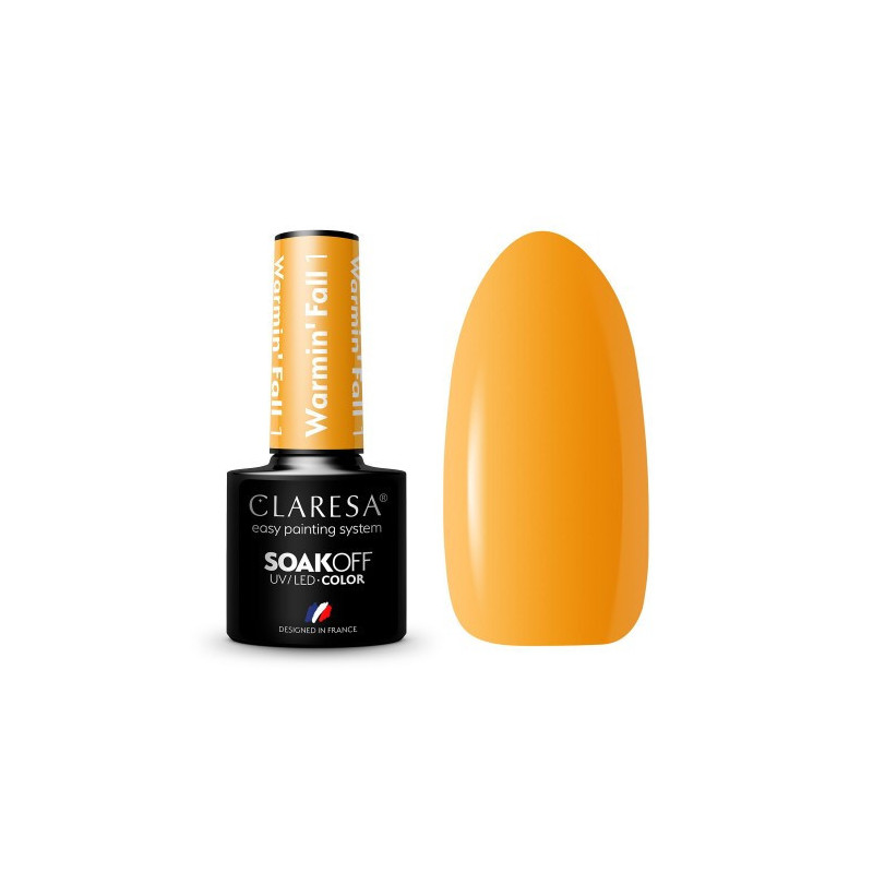Gel polish – Claresa WARMIN’ FALL No. 1 – 5 ml