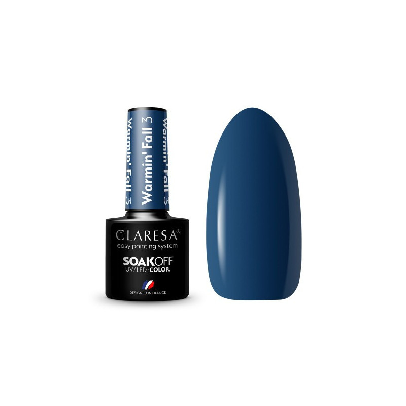 Gel polish – Claresa WARMIN’ FALL No. 3 – 5 ml