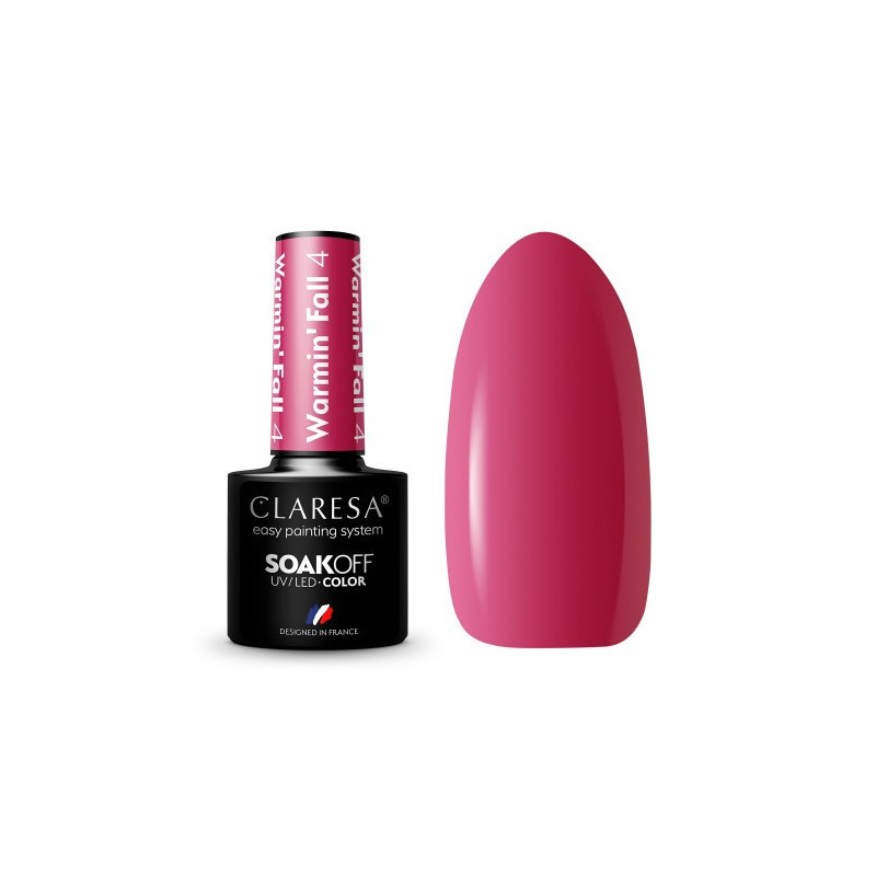 Gel polish – Claresa WARMIN’ FALL No. 4 – 5 ml
