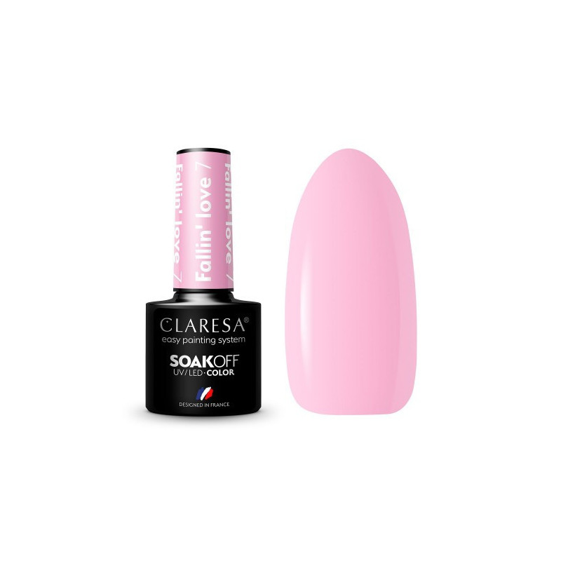 Vernis gel – Claresa FALLIN' LOVE 7 – 5 g