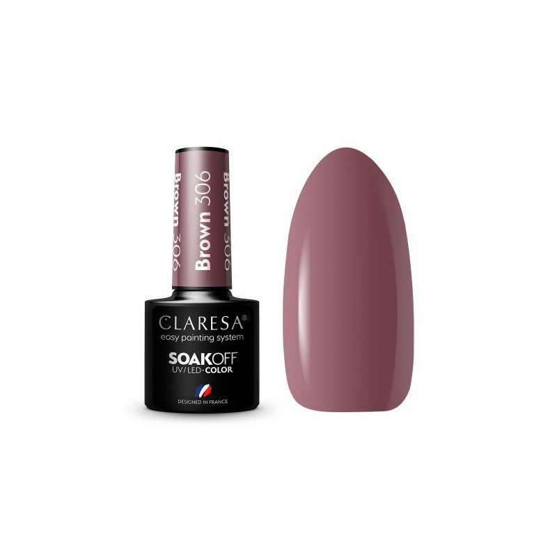 Gel polish – Claresa Brown № 306 – 5 ml