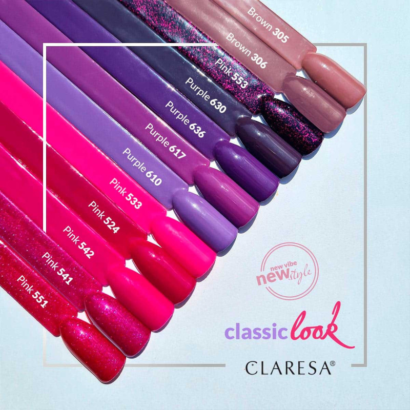 Vernis gel – Claresa Brown n° 306 – 5 ml