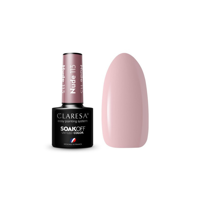 Gel polish – Claresa Nude No. 113 – 5 ml