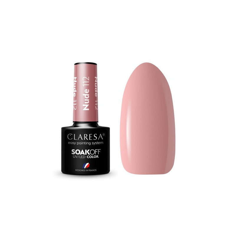 Gel polish – Claresa Nude No. 112 – 5 ml