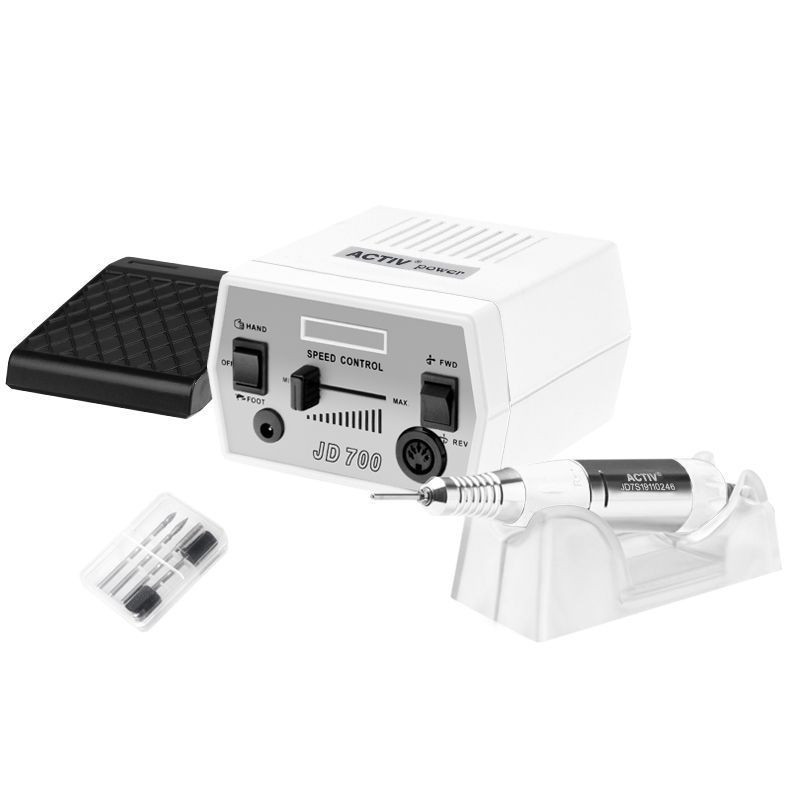Фрезер для маникюра и педикюра Activ Power JD700 White, 35 Вт