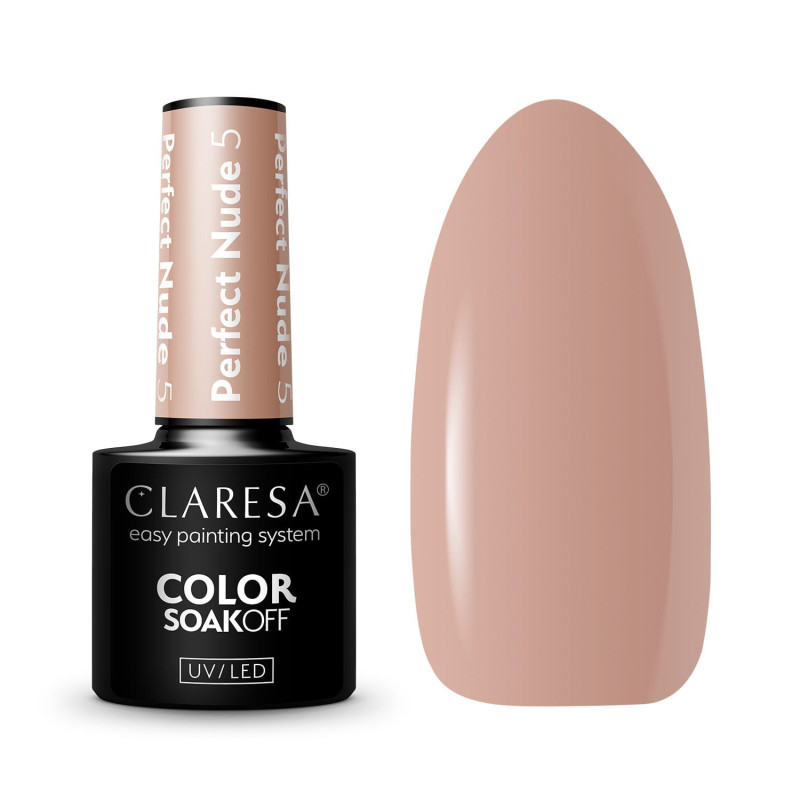 Gel polish – Claresa Perfect Nude No. 5 – 5 ml