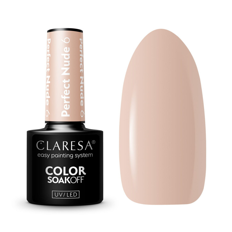 Gel polish – Claresa Perfect Nude No. 6 – 5 ml