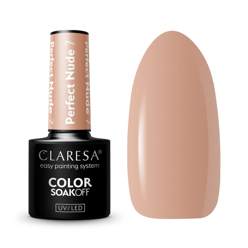 Gel polish – Claresa Perfect Nude No. 7 – 5 ml