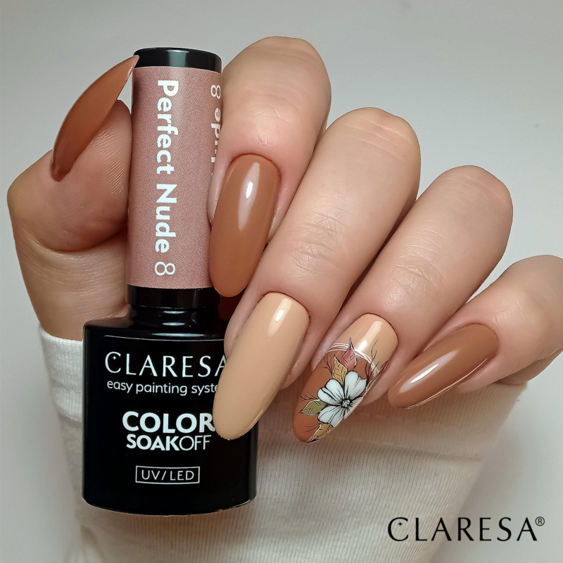 Gel polish – Claresa Perfect Nude No. 8 – 5 ml