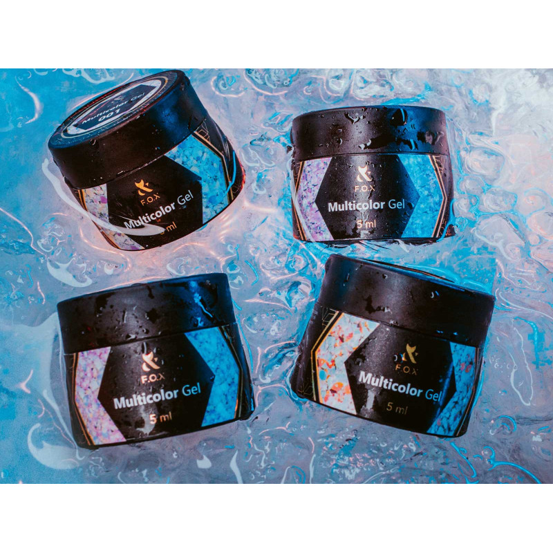 Gel de couleur - Multicolor Gel F.O.X 001 - 5 ml