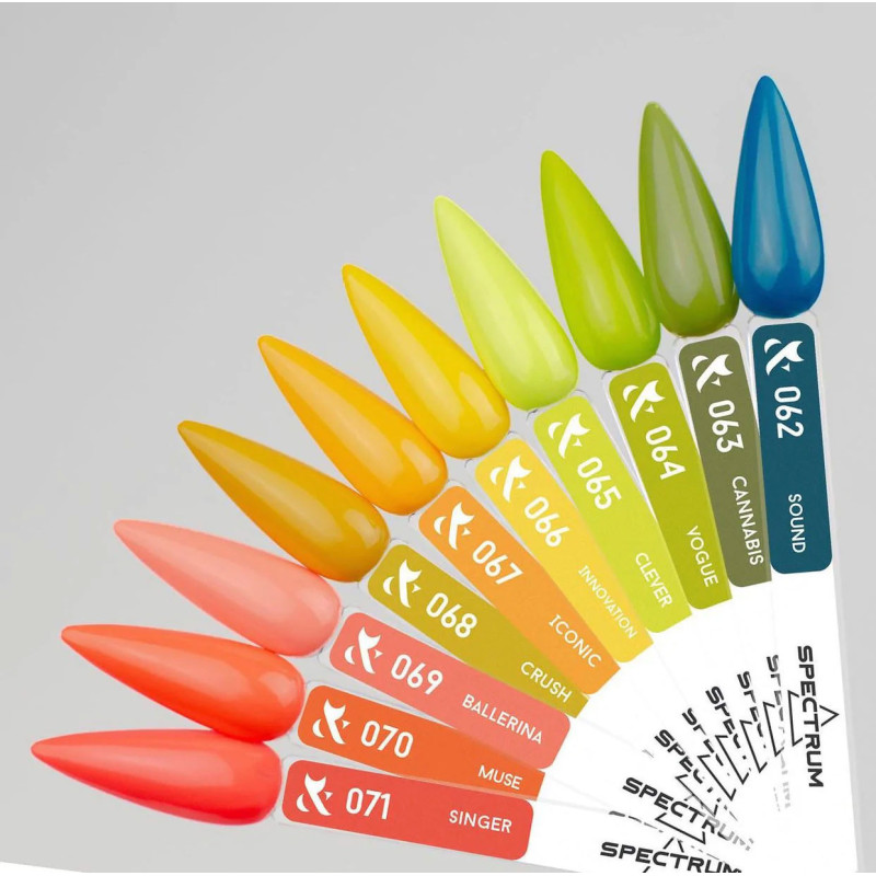 Gel polish - Spectrum F.O.X - 065