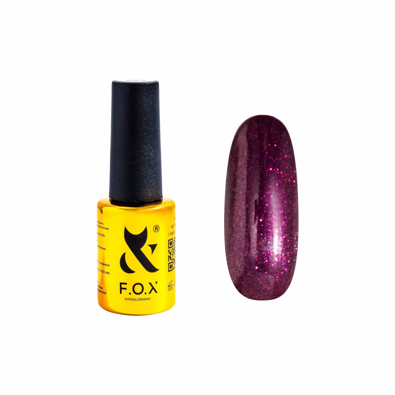 Color Gel Polish F.O.X Fetish 005, 7 ml