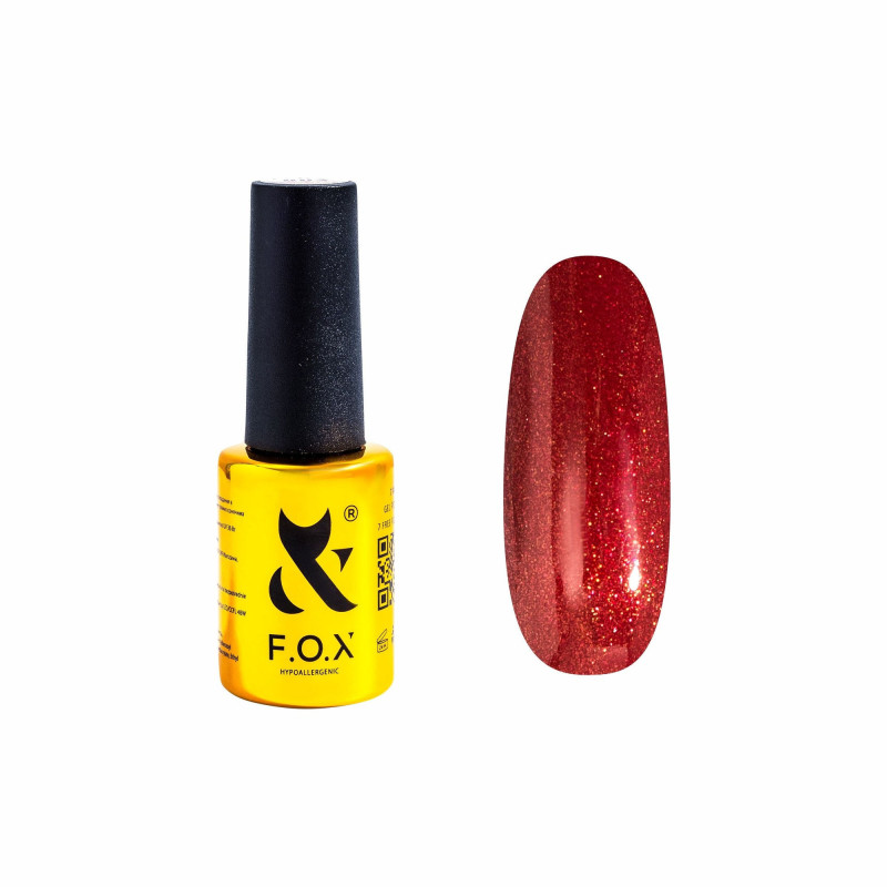 Color Gel Polish F.O.X Fetish 006, 7 ml