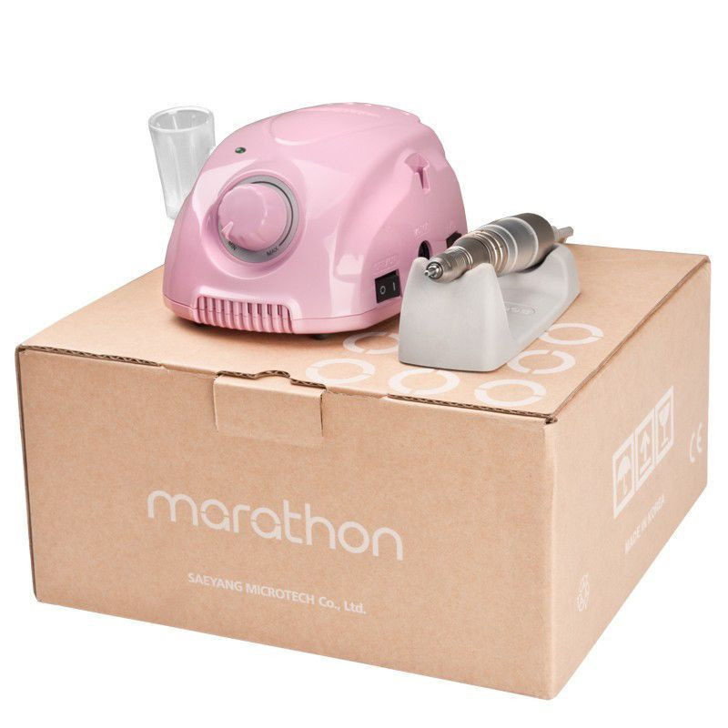 Ponceuse ongle professionnelle - Marathon 3 Champion Saeyang pink + H200