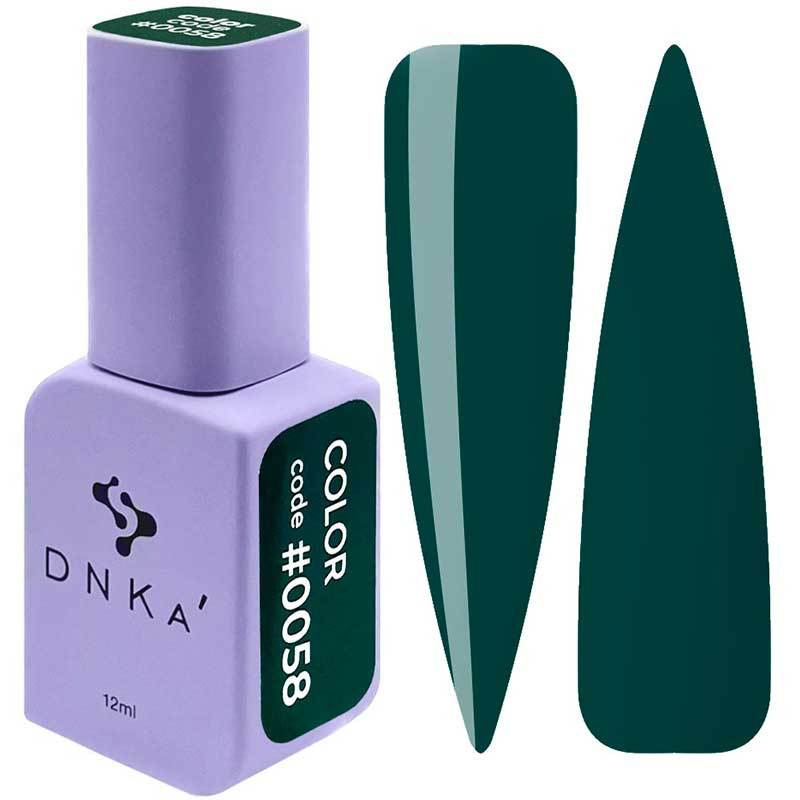 Цветной гель-лак DNKa No. 0058 - 12 ml
