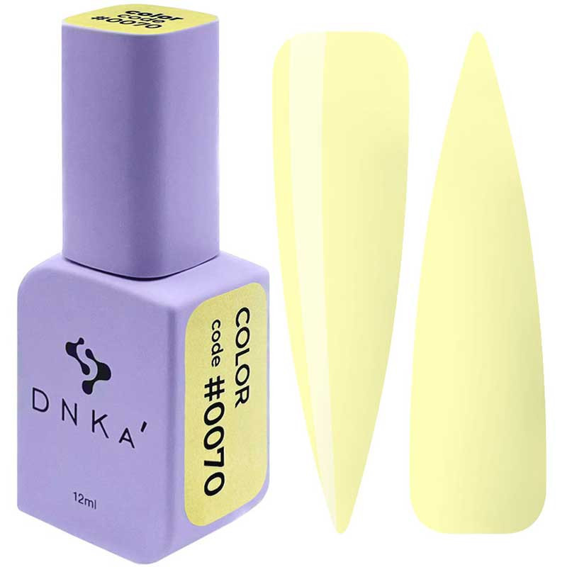 Цветной гель-лак DNKa No. 0070 - 12 ml