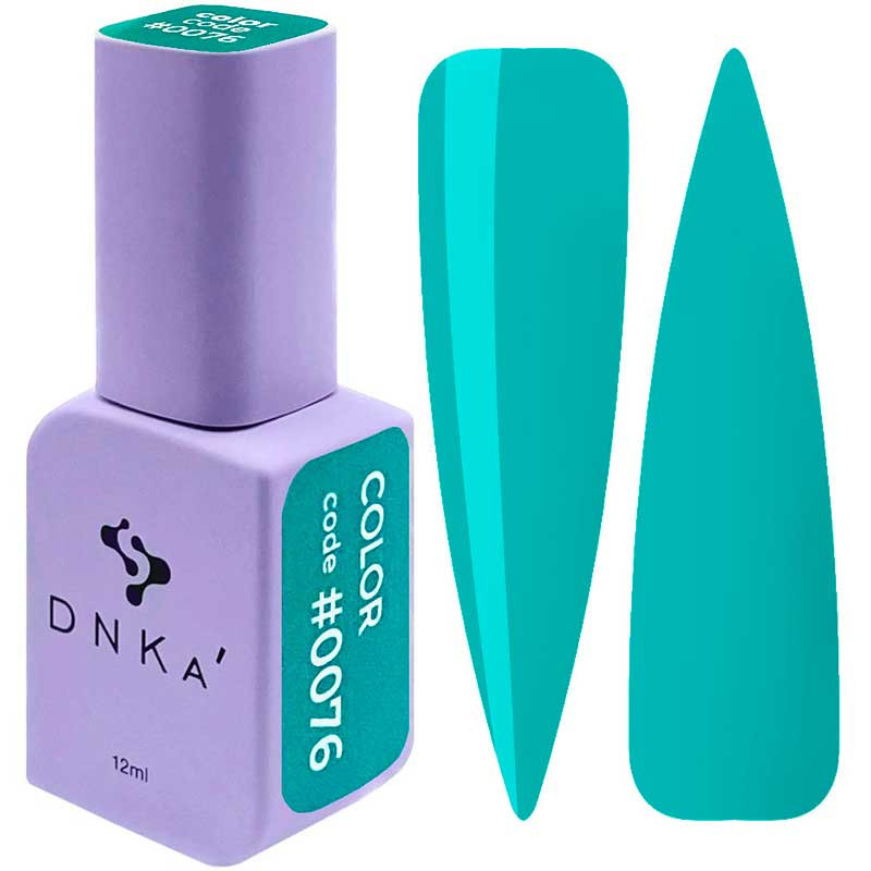 Цветной гель-лак DNKa No. 0076 - 12 ml