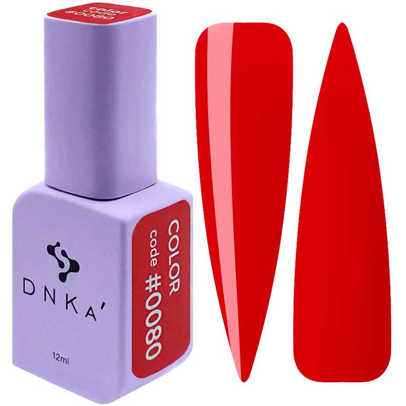Цветной гель-лак DNKa No. 0080 - 12 ml