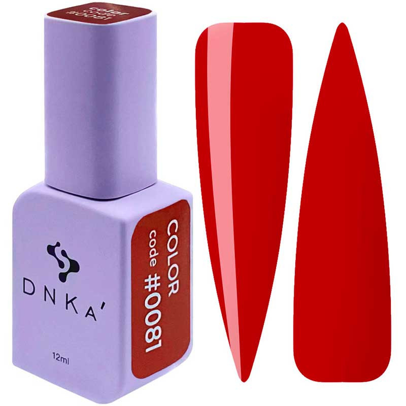 Цветной гель-лак DNKa No. 0081 - 12 ml