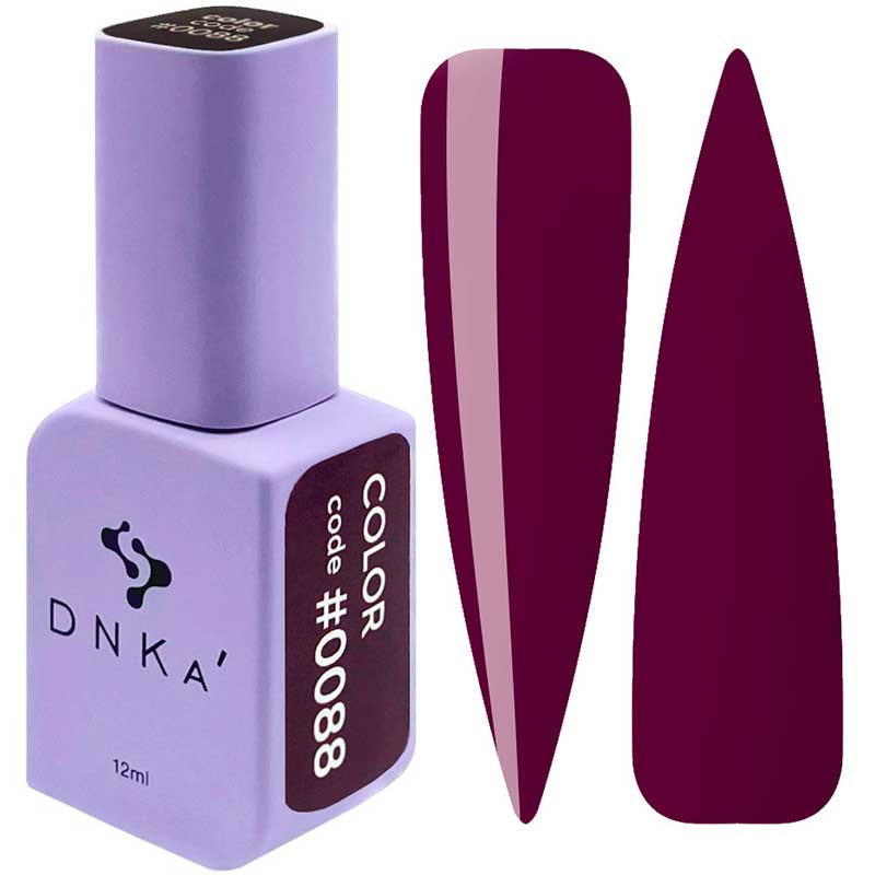 Цветной гель-лак DNKa No. 0088 - 12 ml