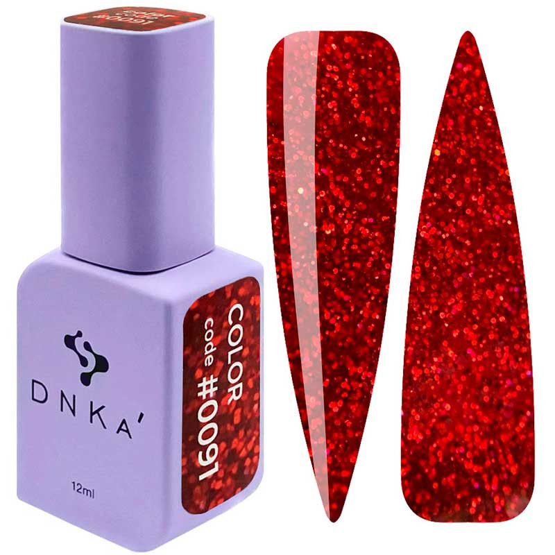 Цветной гель-лак DNKa No. 0091 - 12 ml