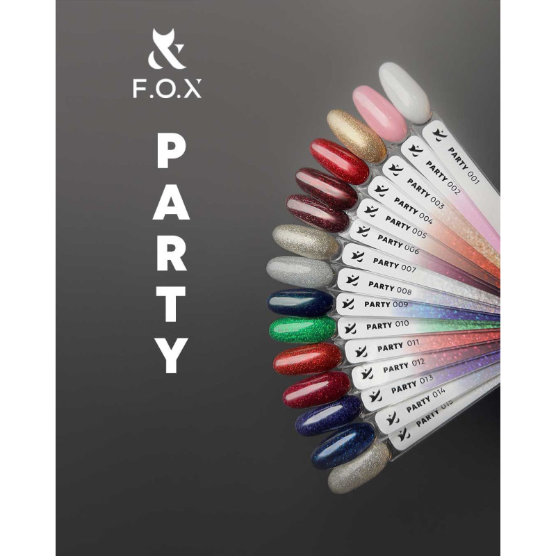 Vernis gel coloré Party F.O.X 001 - 7 ml