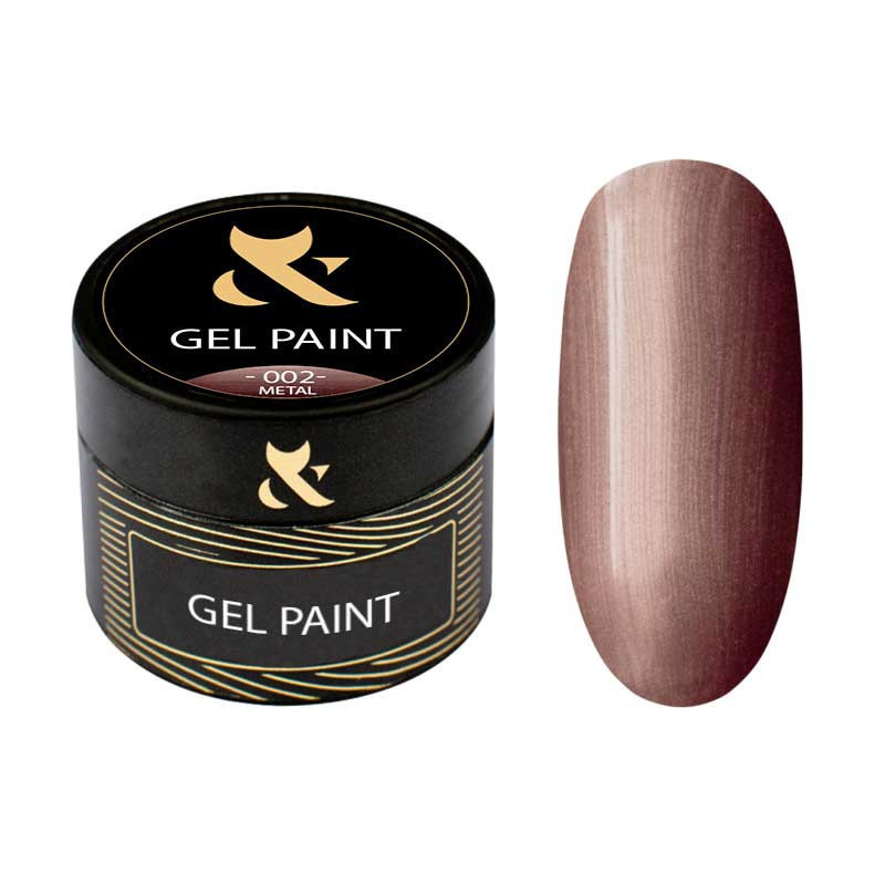 Gel de couleur - Metal F.O.X, Pink 002, 5 ml