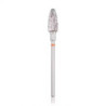 Carbide nail drill bit HEAD for left-handed users, “corn”, red, head diameter 5 mm/ working part 13 mm