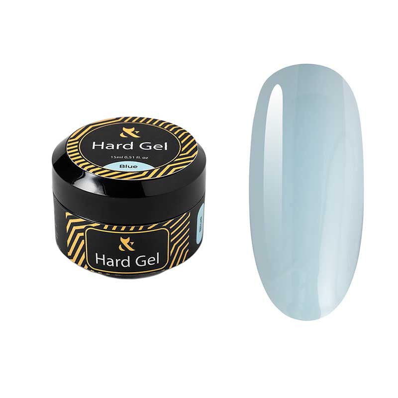 Gel de construction et de renforcement - Hard gel F.O.X - Blue - 15 ml