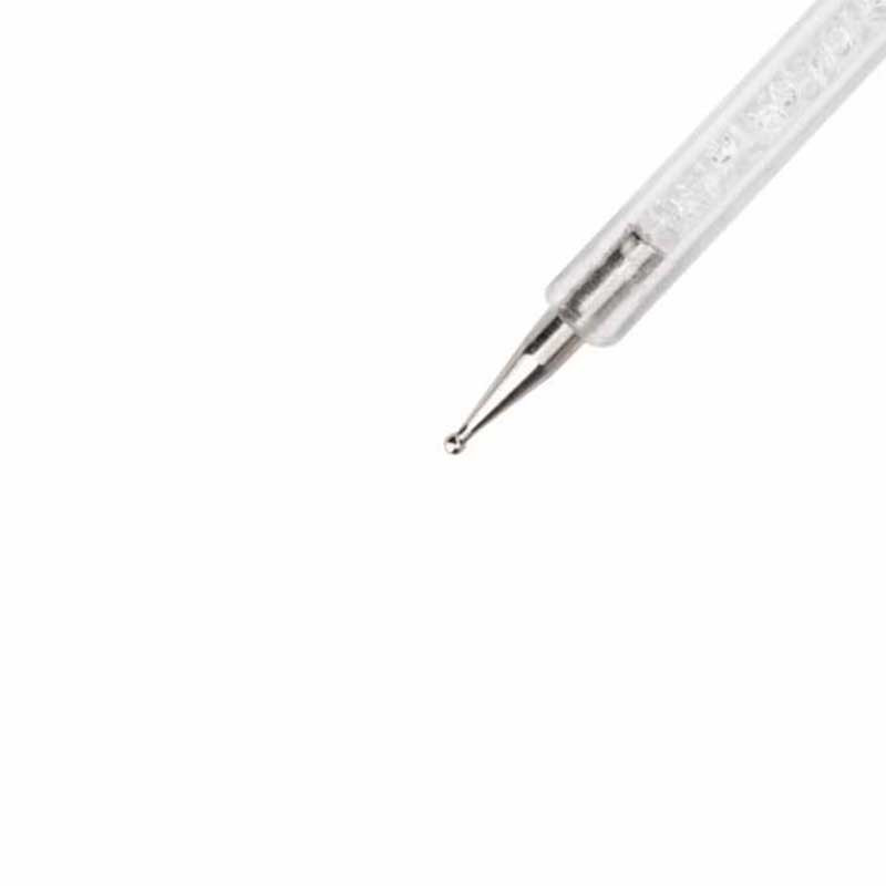Кисть 2in1 MollyLac белая, 7 mm