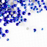 Crystals, mix, Blue - 1440 pcs