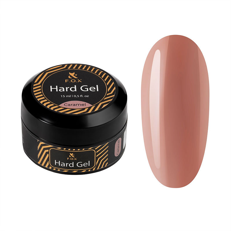 Gel de construction - Hard gel F.O.X - Caramel - 15 ml