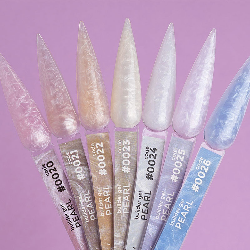 Гель для наращивания ногтей - Builder Gel DNKa No. 0025 Pearl - 30 мл
